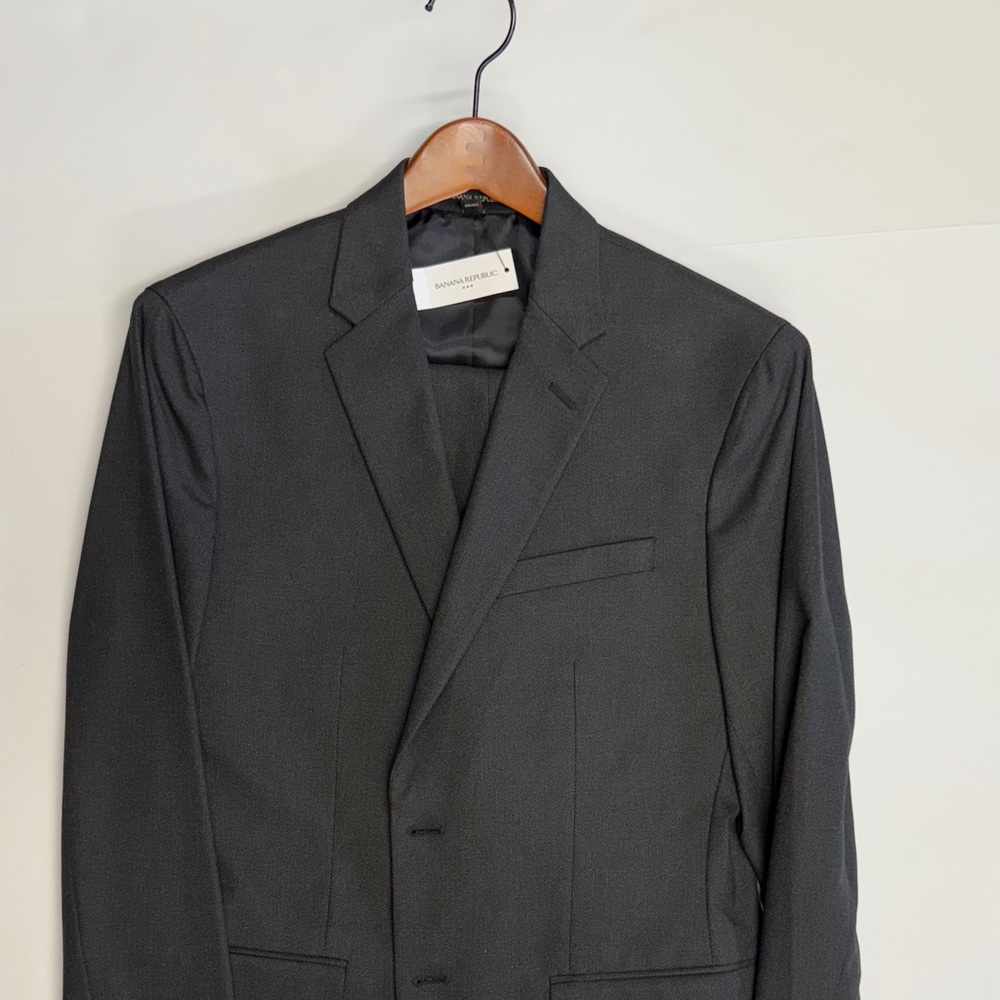 Banana Republic Dark Gray Suit Jacket